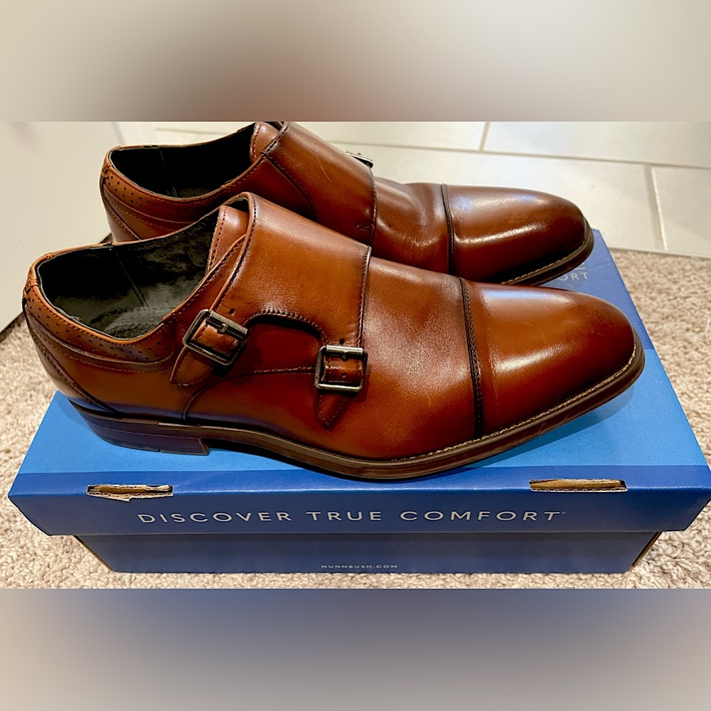 Stacy Adams Bayne Double Monk Strap Dress Shoes